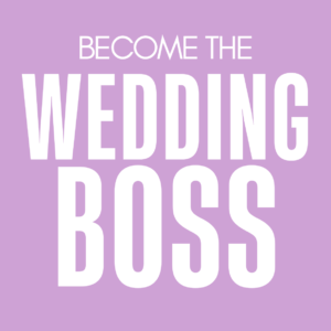 Become the Wedding Boss